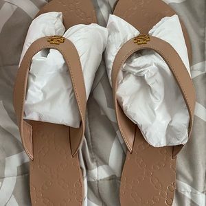 Tory Burch NWT Monroe sandals light makeup 10.5